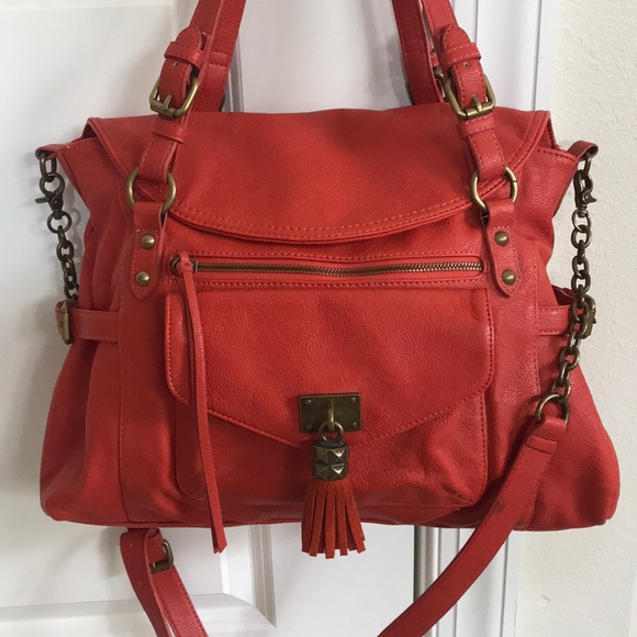 jessica simpson orange purse